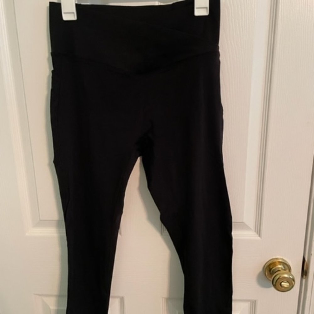 Halara Crossover Waist Side Pocket Leggings